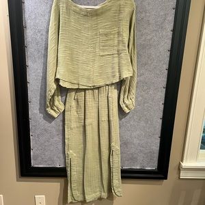 Free people two piece set